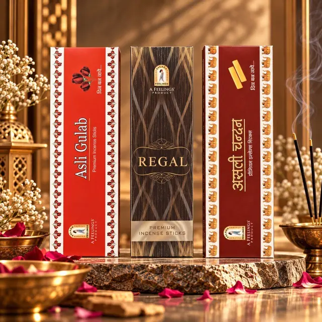 Family Mix --> Asli Chandan, Asli Gulab, Regal