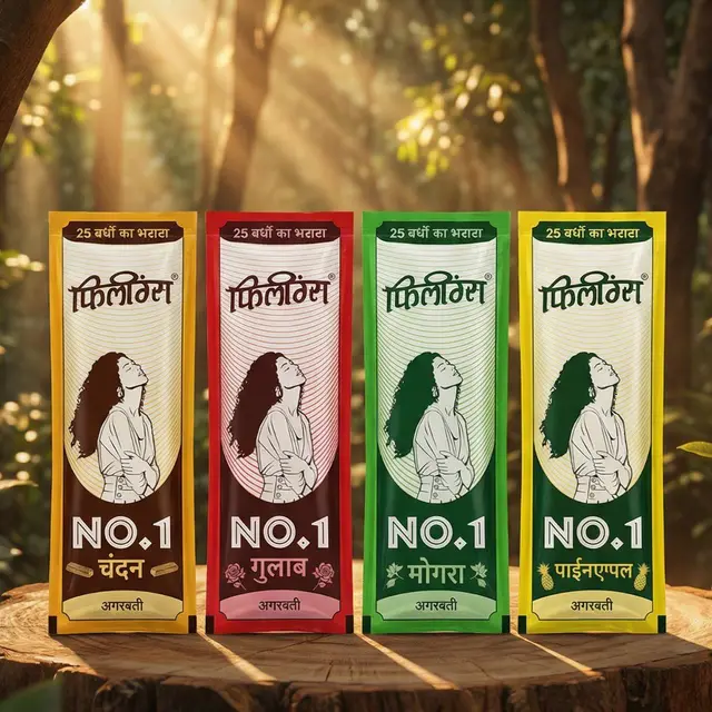 No.1 Eco Mix --> No.1 - Chandan, No.1 - Gulab, No.1 - Mogra, No.1 - Pineapple